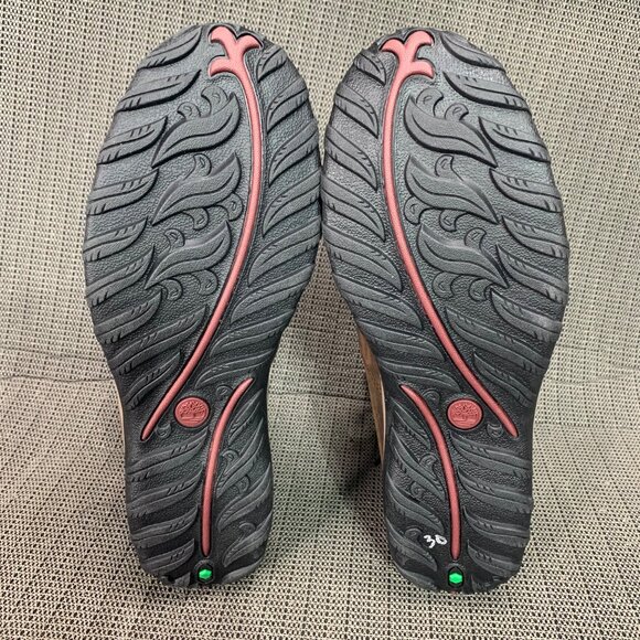 Timberland Norwood Womens Size 9.5M Brown/Red Mid Waterproof Hiking Boots - Picture 7 of 10